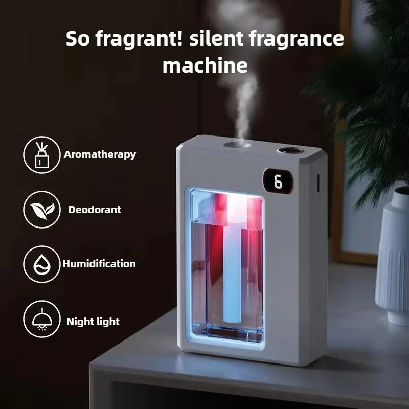 Home Fragrance Oud - เครื่องหอมปรับอากาศในบ้าน เครื่องจ่ายน้ําหอมอัตโนมัติแบบติดผนังพร้อมดีไซน์ที่ปรับได้เพื่อกลิ่นหอมที่ยาวนาน